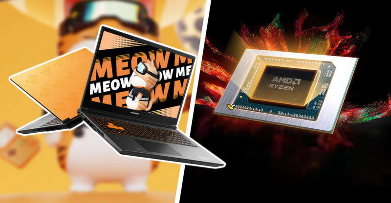 Colorfire анонсировала игровой ноутбук Meow R15 на Ryzen 7000